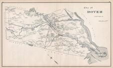 Dover, New Hampshire State Atlas 1892 Uncolored